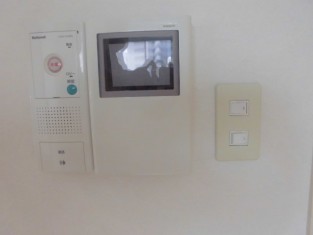 TVモニター付きインターホン