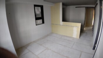 建築中（リビング）